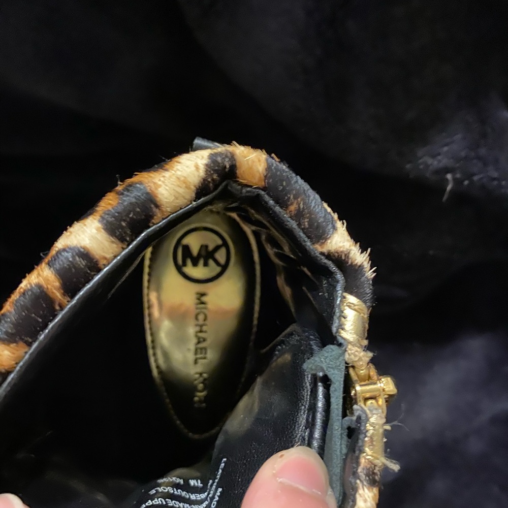 Leopard Print Michael Kors High Tops - image 5